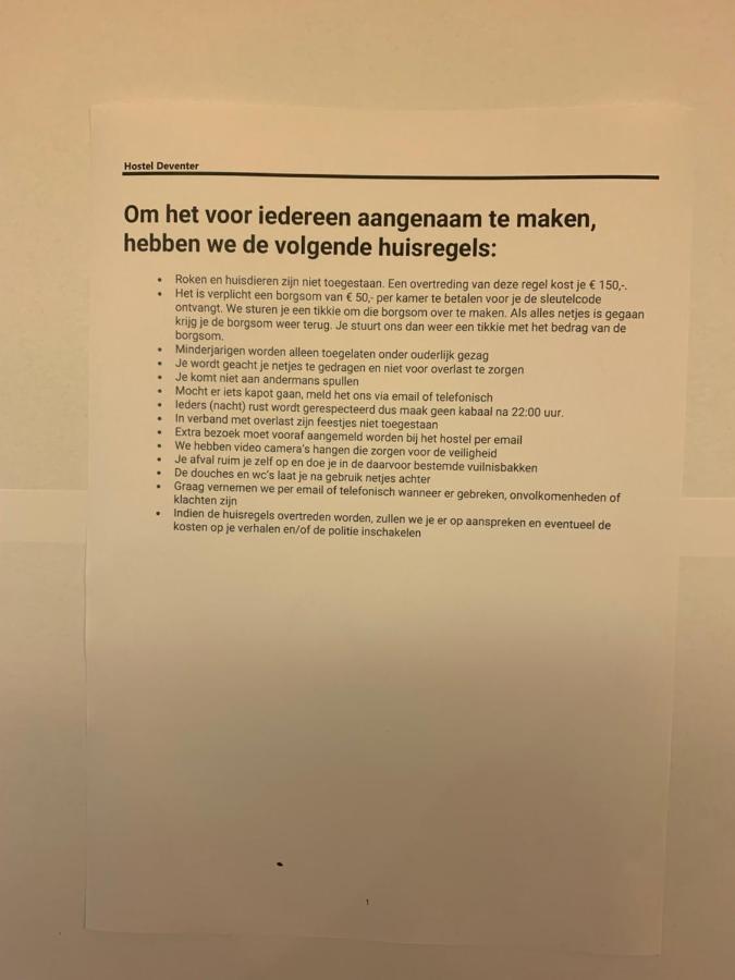 Kleinschalig Hostel In Deventer, Hartje Stad, Aan De Ijssel, 외부 사진